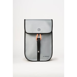 Sac à dos upcyclé gris  GRAVELOT mini