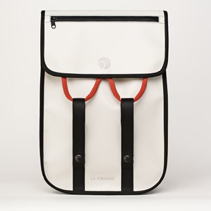 Sac à dos upcyclé blanc GRAVELOT