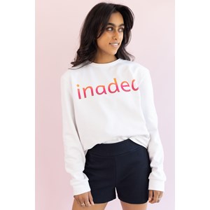 Sweat Blanc Summer en Coton bio - EMMA