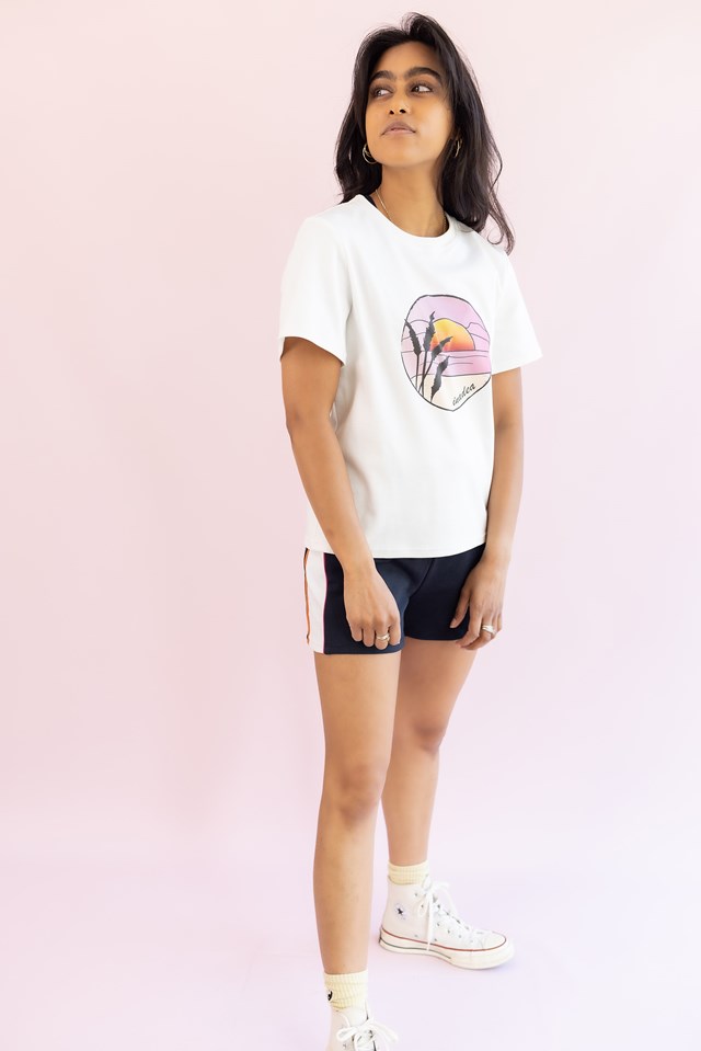T-Shirt en Coton bio - GABRIEL (Blanc/Summer) 4