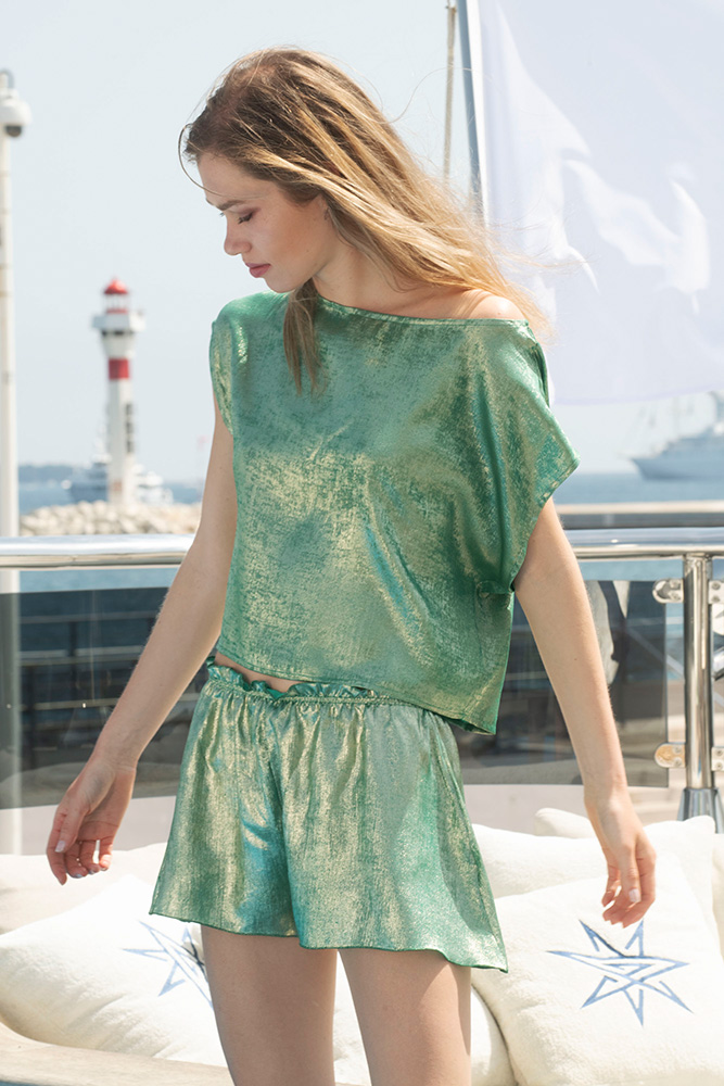 Short Cloé - Vert 2