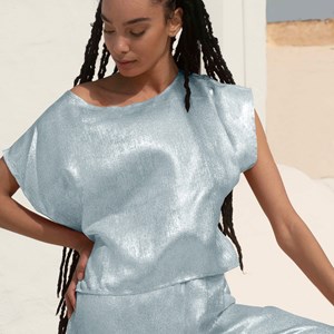 Aliyah - T-shirt bleu ciel