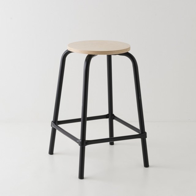 tabouret bois noir fabrique en france