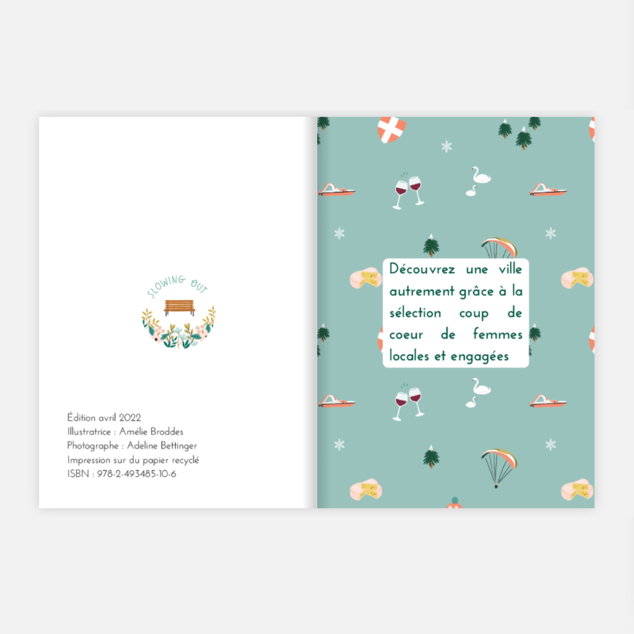 City-guide d'Annecy illustré et engagé - Format papier A6 3