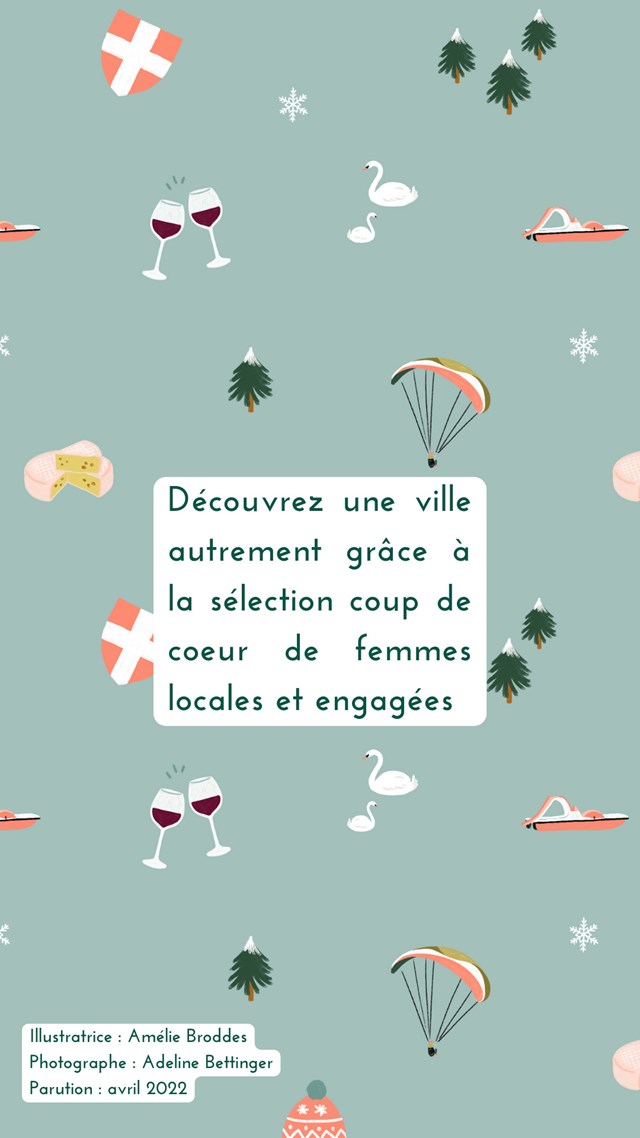 City-guide d'Annecy illustré et engagé - Format numérique 4