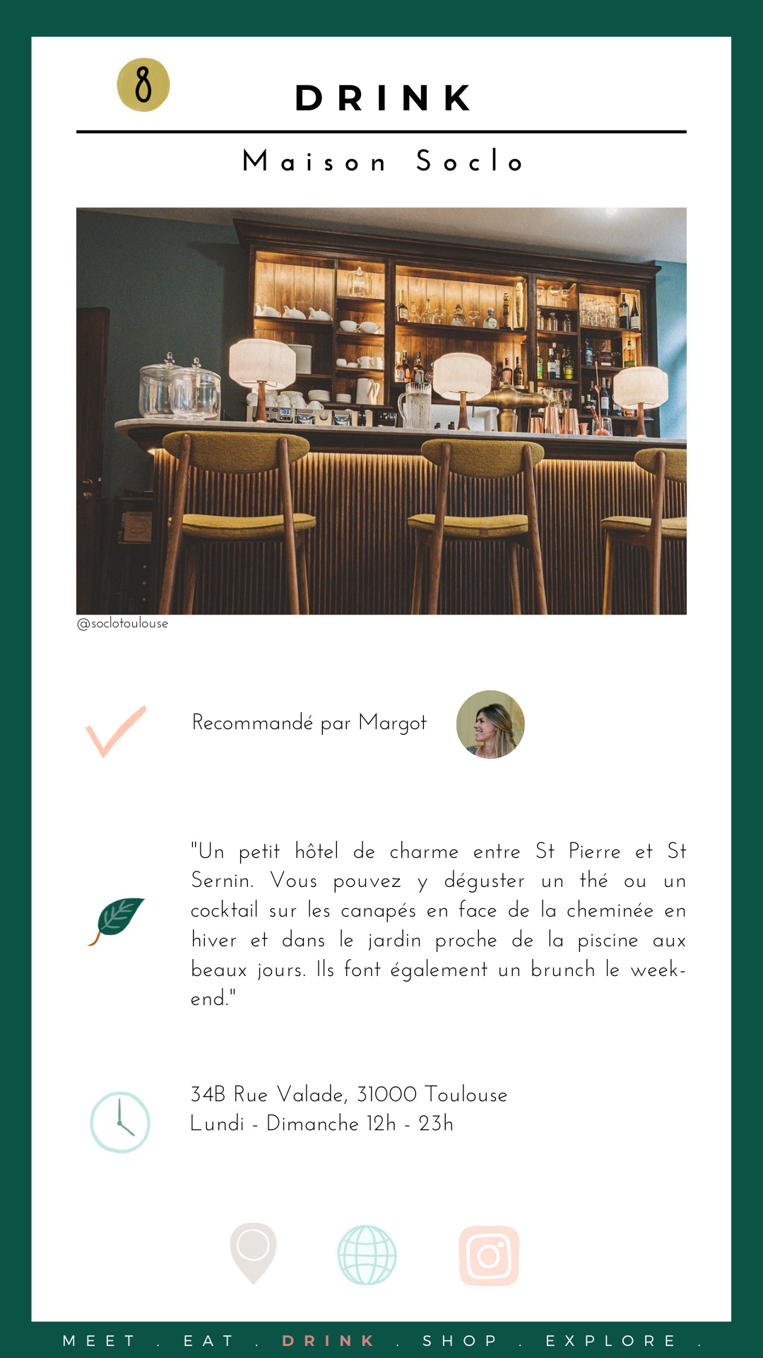 City-guide de Toulouse illustré et engagé - Format numérique 8