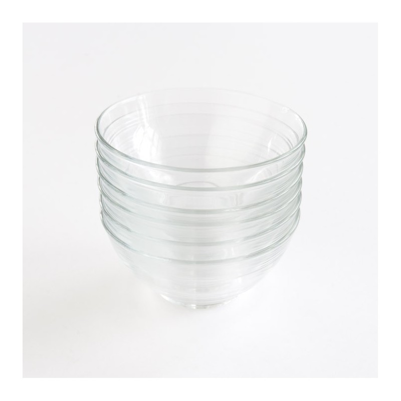 Bols parisiens en verre trempé duralex