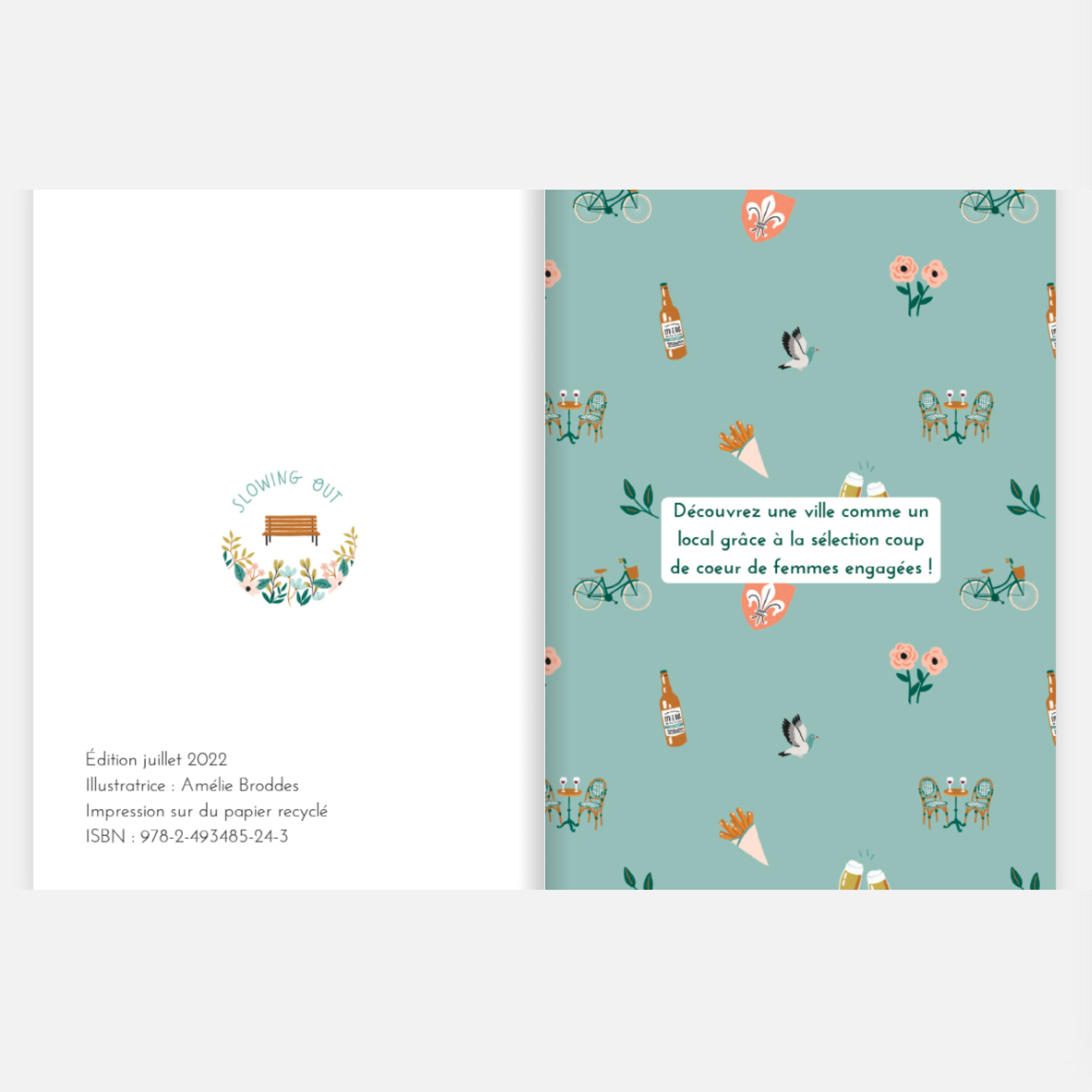 City-guide de Lille illustré et engagé - Format papier A6 3