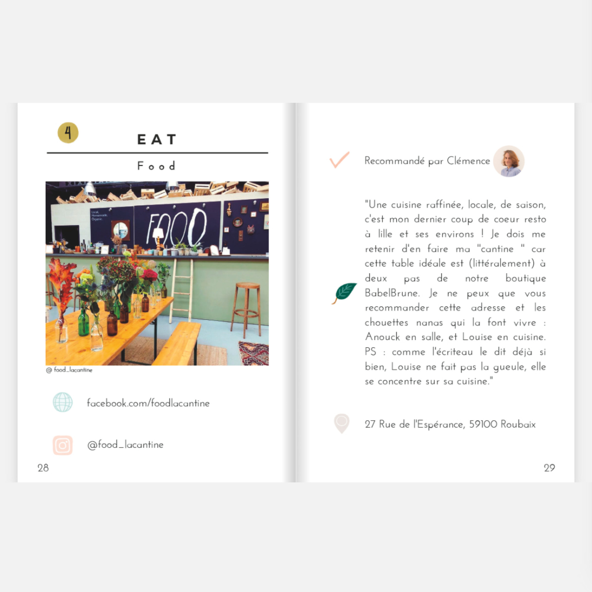 City-guide de Lille illustré et engagé - Format papier A6 6