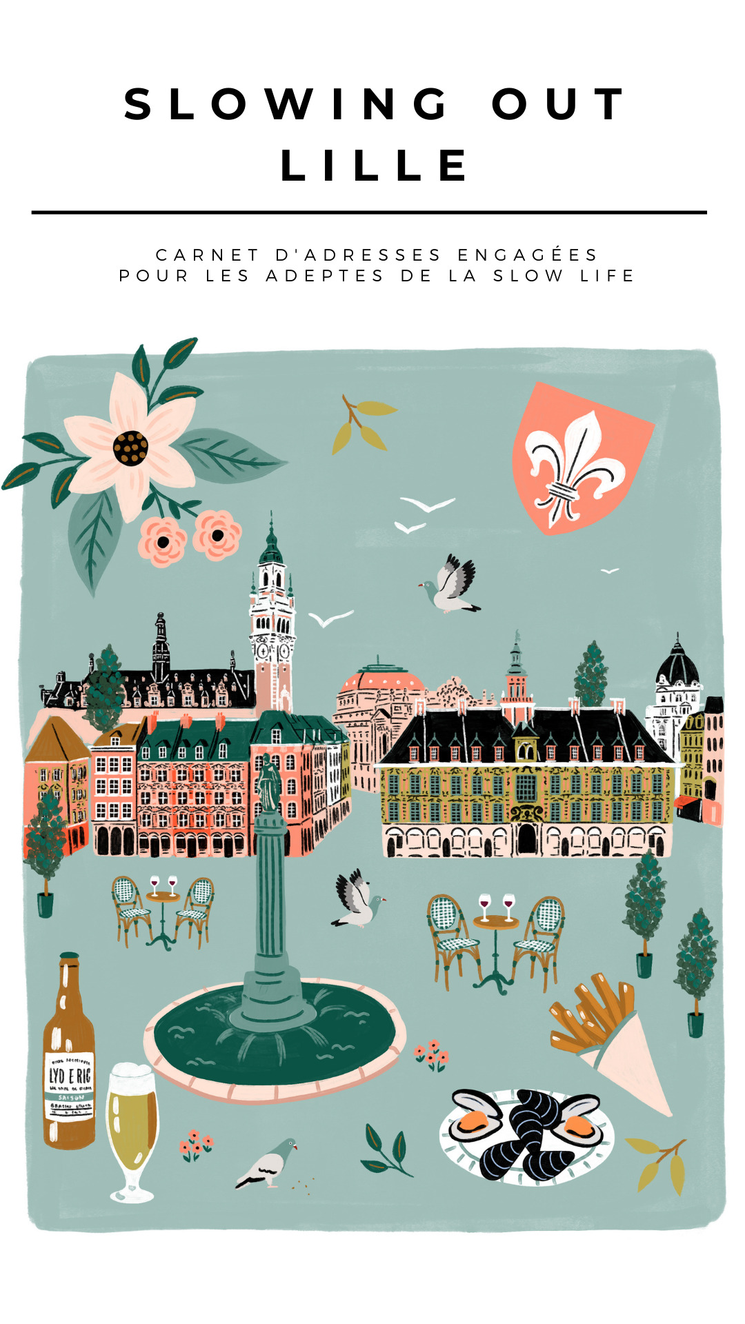 City-guide de Lille illustré et engagé - Format numérique 3