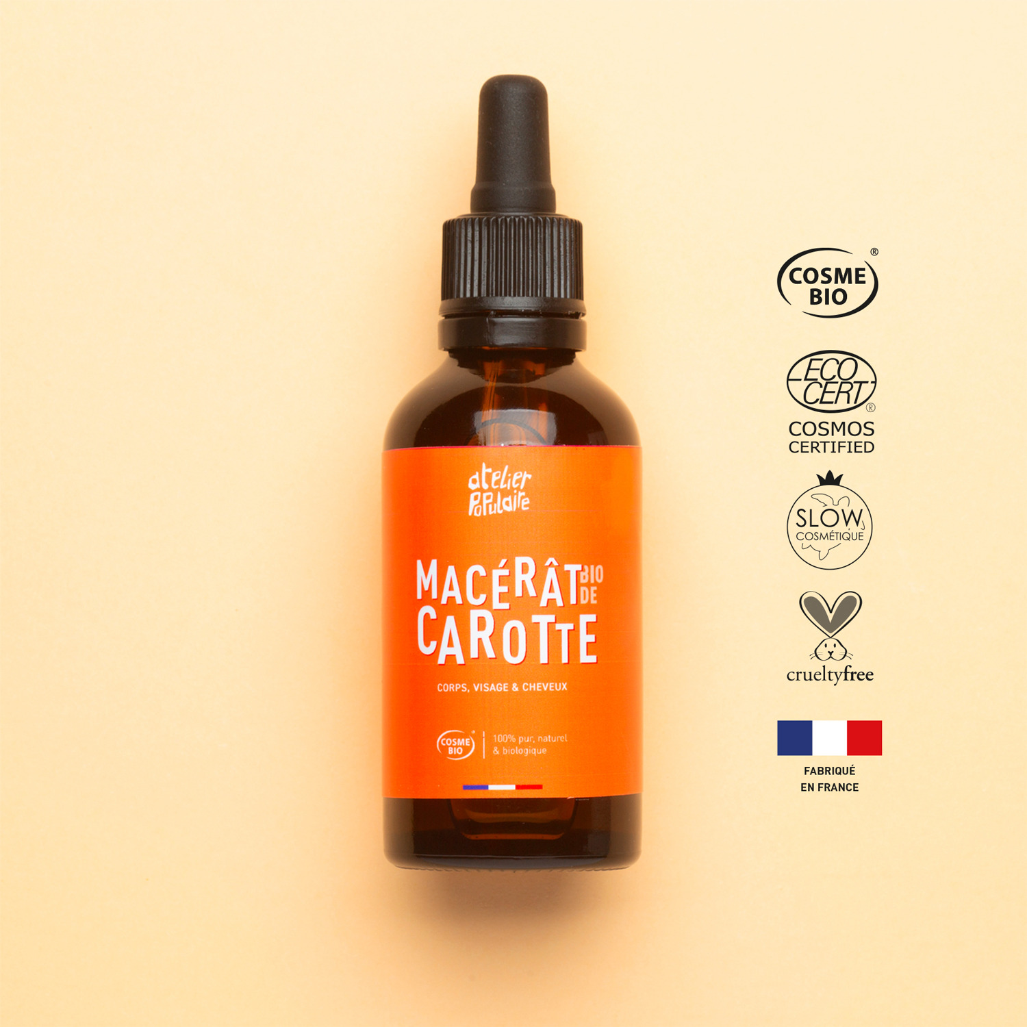 Macérât de Carotte Bio | Origine France | 50mL 2