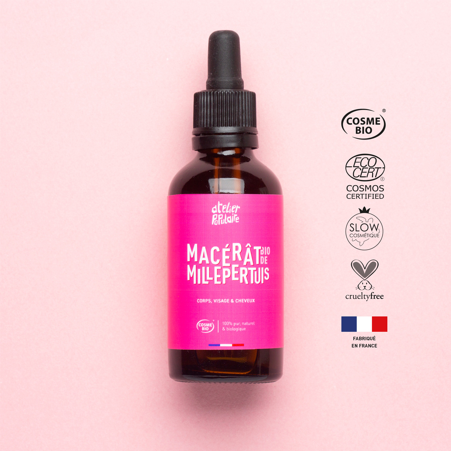 Macérât de Millepertuis Bio | Origine France | 50mL 2