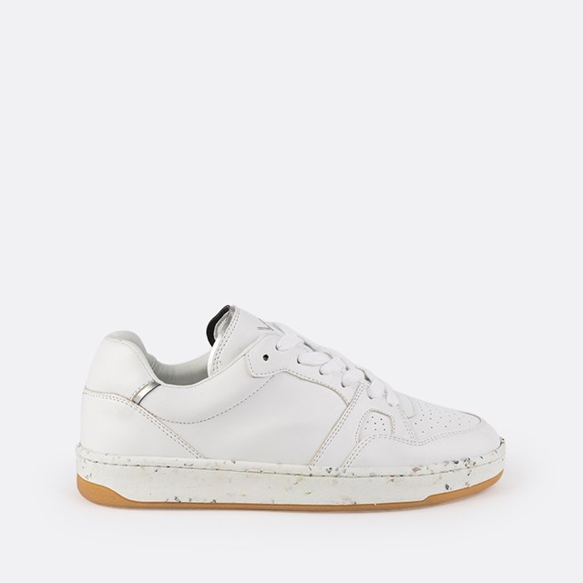 Valens-001 Baskets Retro Blanches & Argent 3