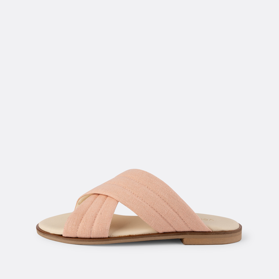 Violet-004 - Mules Plates en Chanvre & Coton 2