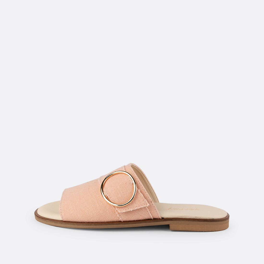 Vaena-001 - Mules Plates en Chanvre & Coton 2