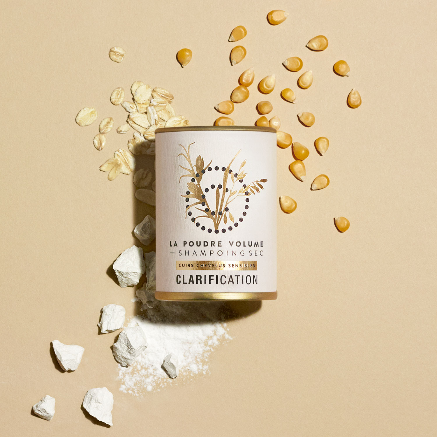 Shampoing Sec La Poudre Volume - 100% d'origine naturelle - 35g 2