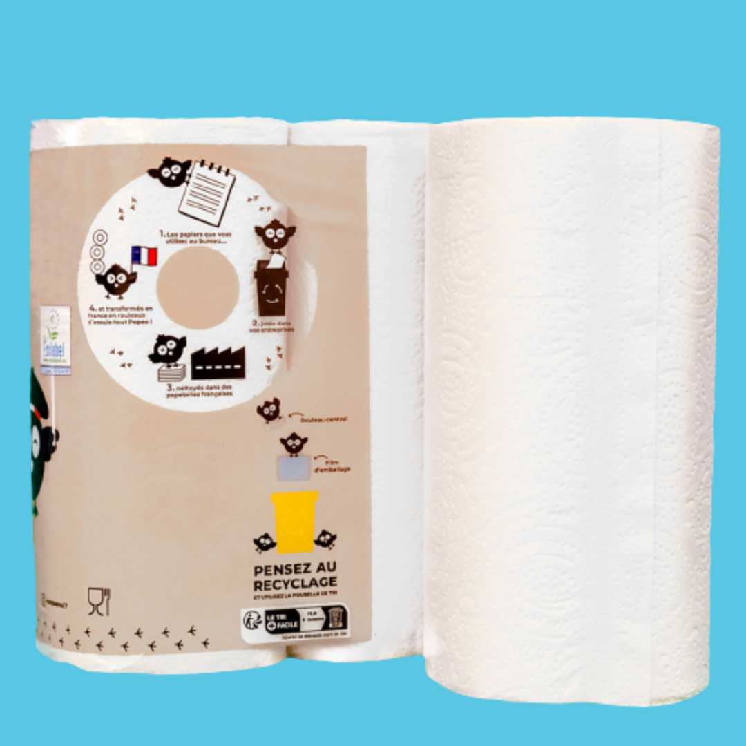 Essuie-tout ultra-absorbant Popee (14 lots de 2 bobines) 3