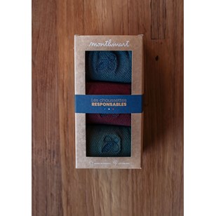 Coffret chaussettes MONTLISOCKS - Coton bio - Made in France
