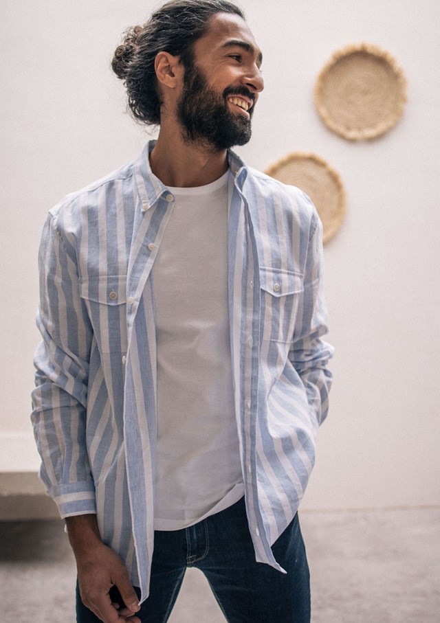 Chemise SURTOUT - Coton bio - Lin 2
