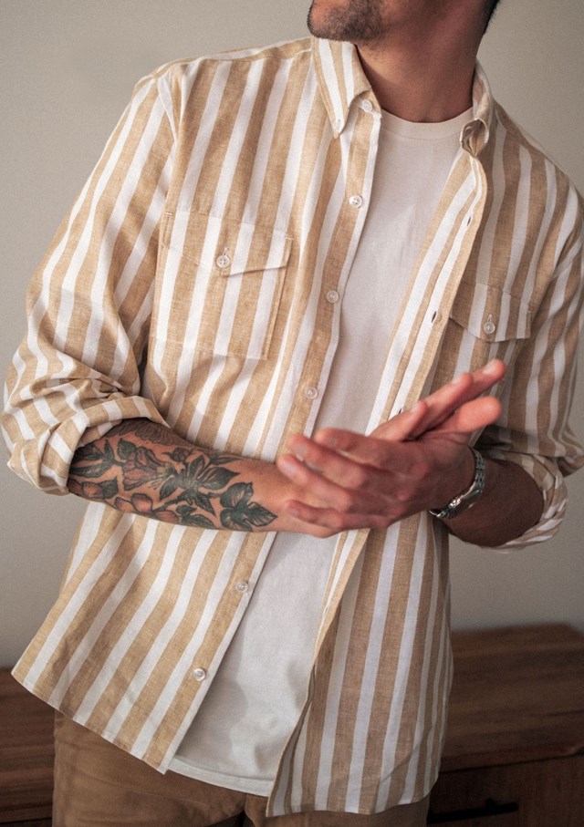 Chemise SURTOUT - Coton bio - Lin 5