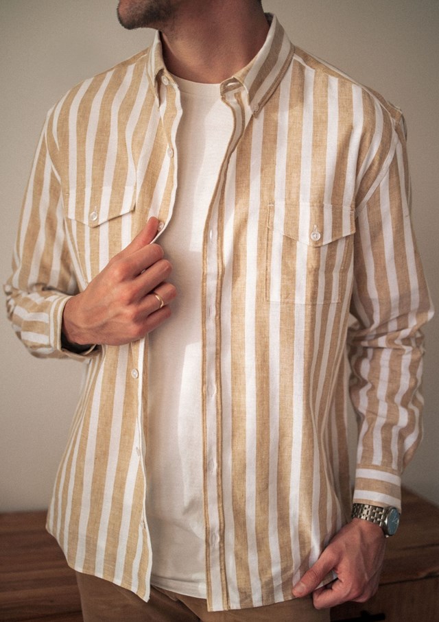 Chemise SURTOUT - Coton bio - Lin 7