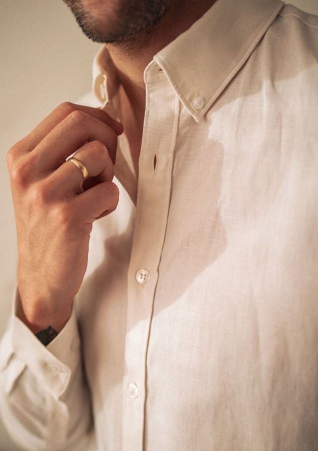 Chemise CENTRE-LIN - Coton bio - Lin 2