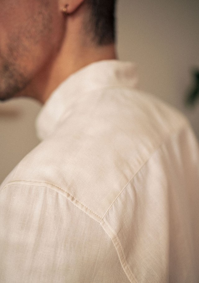 Chemise CENTRE-LIN - Coton bio - Lin 4