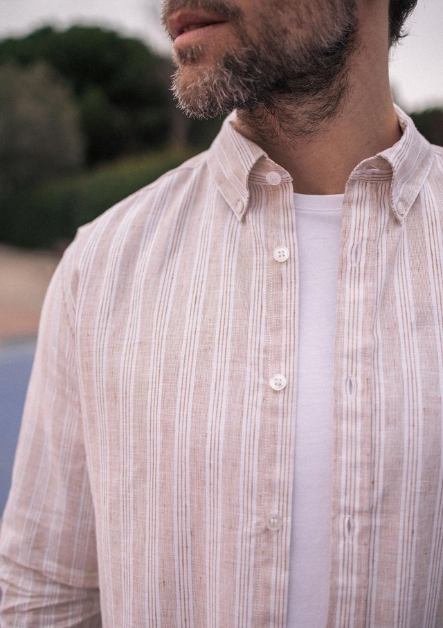 Chemise CENTRE-LIN - Coton bio - Lin 13