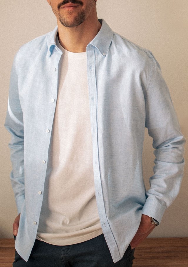 Chemise PAULIN - Coton bio - Lin - Made in France 2