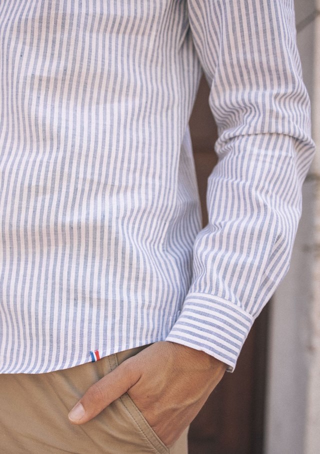 Chemise PAULIN - Coton bio - Lin - Made in France 7