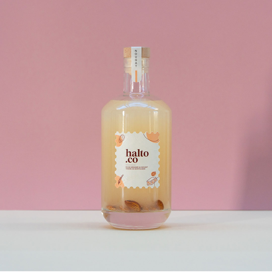 N°01 | Nougat de Montélimar | Rhum arrangé 70cl 30° 4