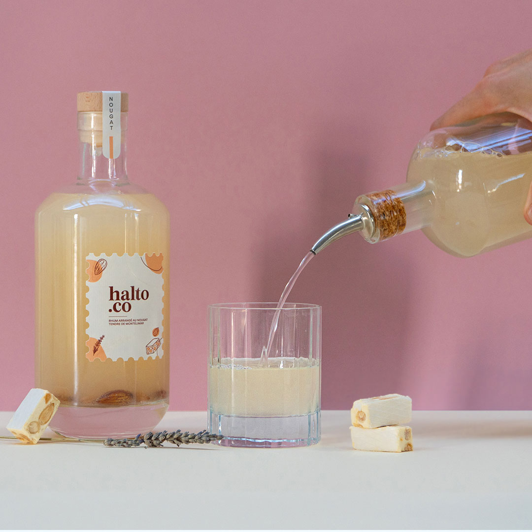 N°01 | Nougat de Montélimar | Rhum arrangé 70cl 30° 3