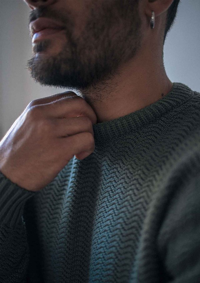 Pull PLANETE - Made in France - Coton bio GOTS - Tricotage 3D 3