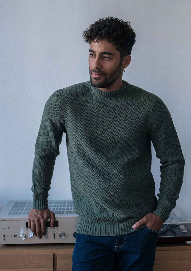 Pull PLANETE - Made in France - Coton bio GOTS - Tricotage 3D 4