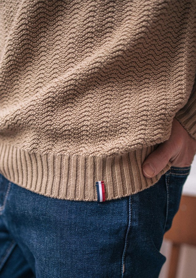 Pull PLANETE - Made in France - Coton bio GOTS - Tricotage 3D 13