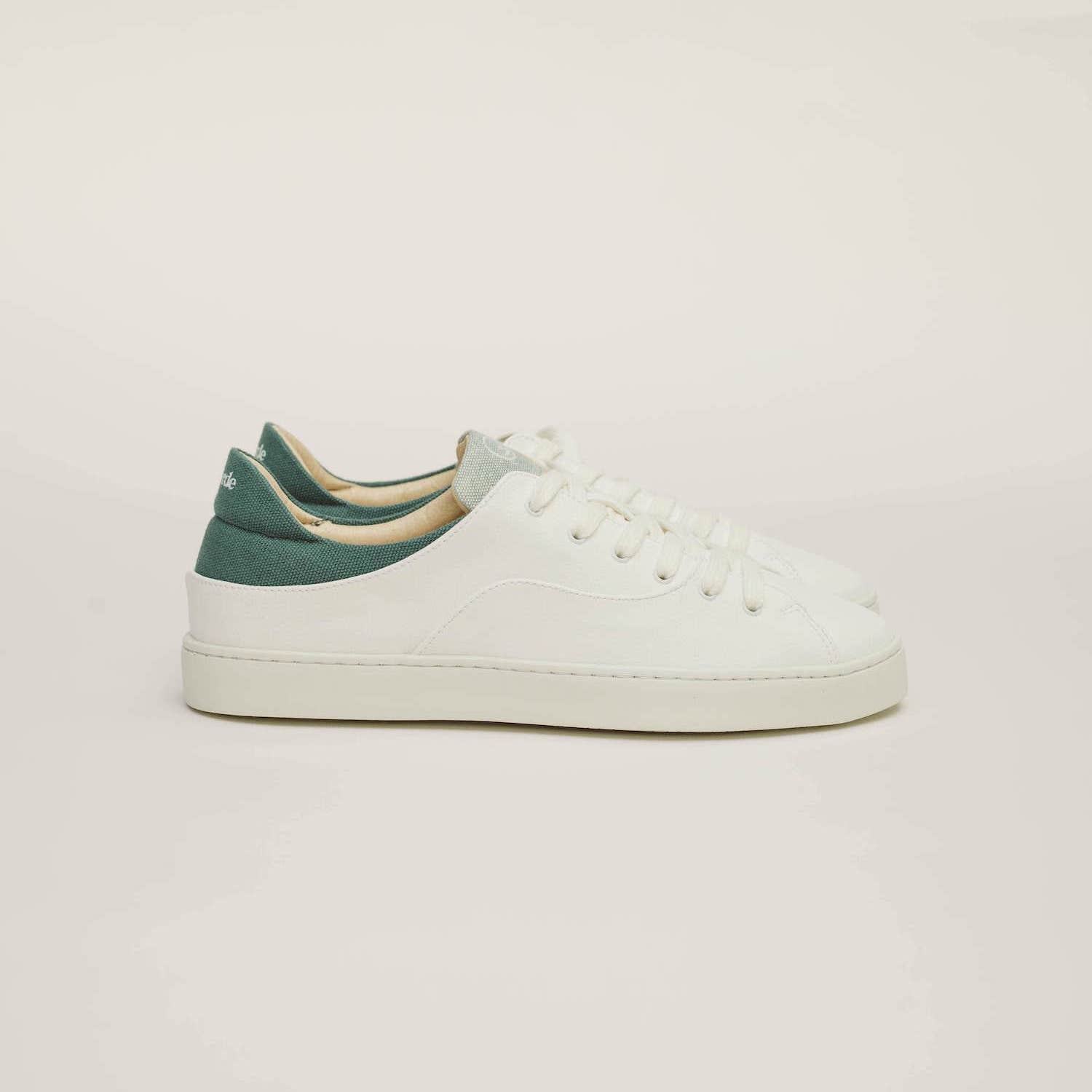 La basket After Surf en "cuir" de raisin, blanc canard 3