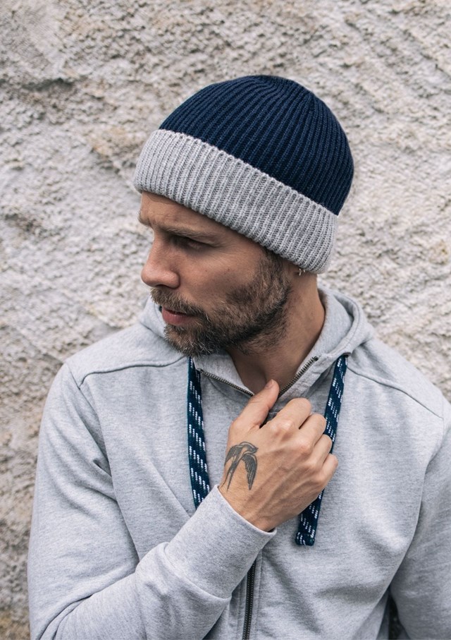 Bonnet BICOLORE - Made in France - Recyclé 4