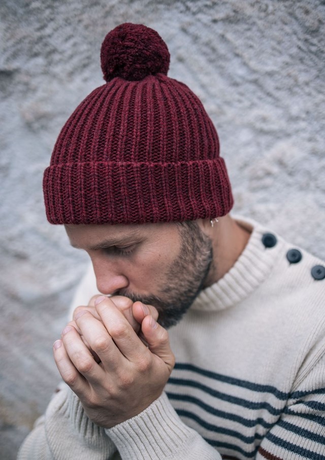 Bonnet POMPOM - Made in France - Recyclé 2