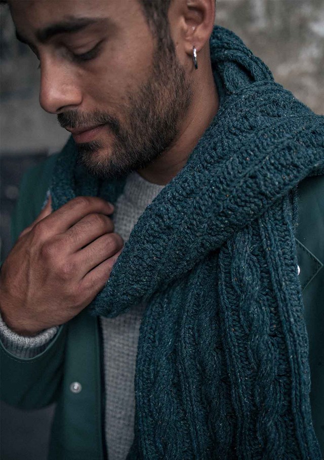 Echarpe TORSADE - Made in France - Recyclée 2