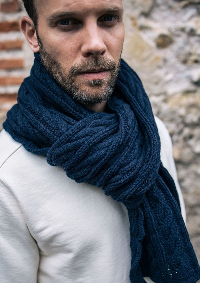 Echarpe TORSADE - Made in France - Recyclée 3