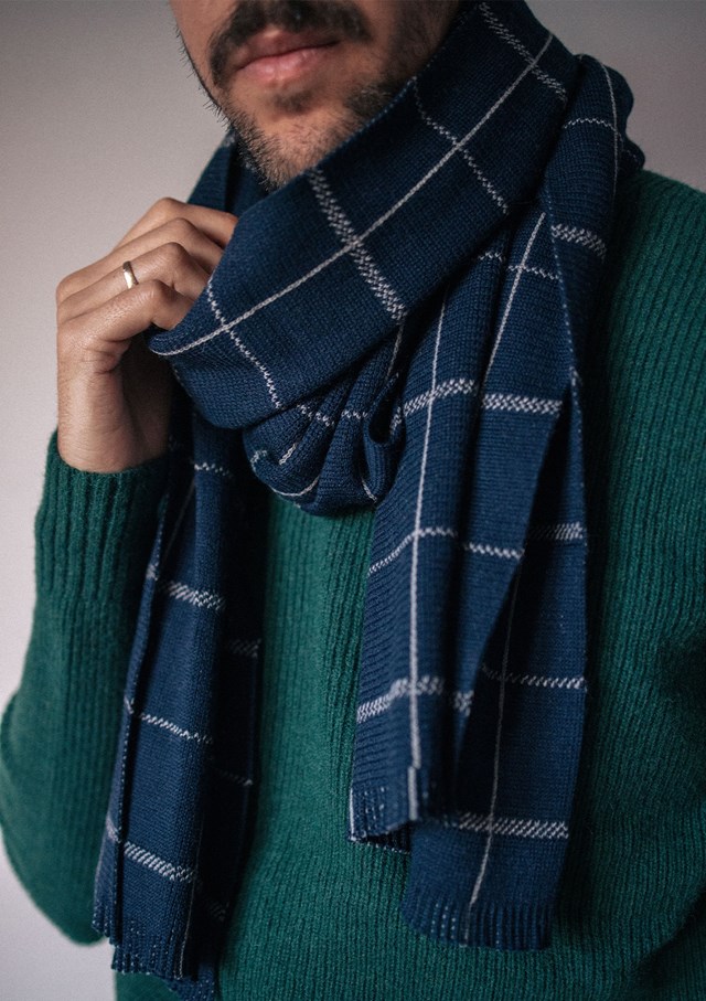 Echarpe PROMESSE - Laine mérinos - Made in France 2