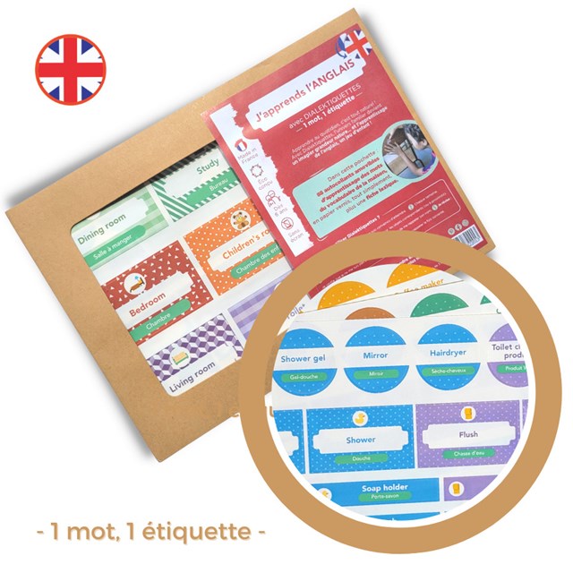 J'apprends l'ANGLAIS Apprendre l'ANGLAIS en s'amusant à la maison