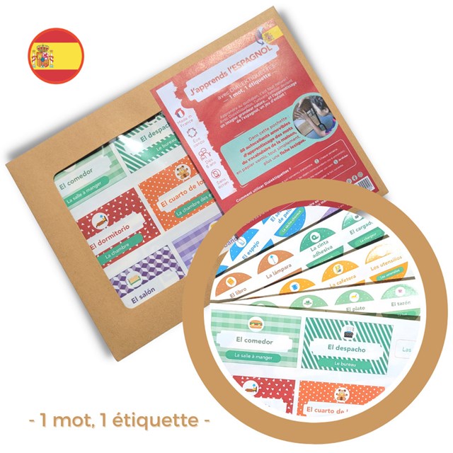 J'apprends l'ESPAGNOL Apprendre l'ESPAGNOL en s'amusant à la maison
