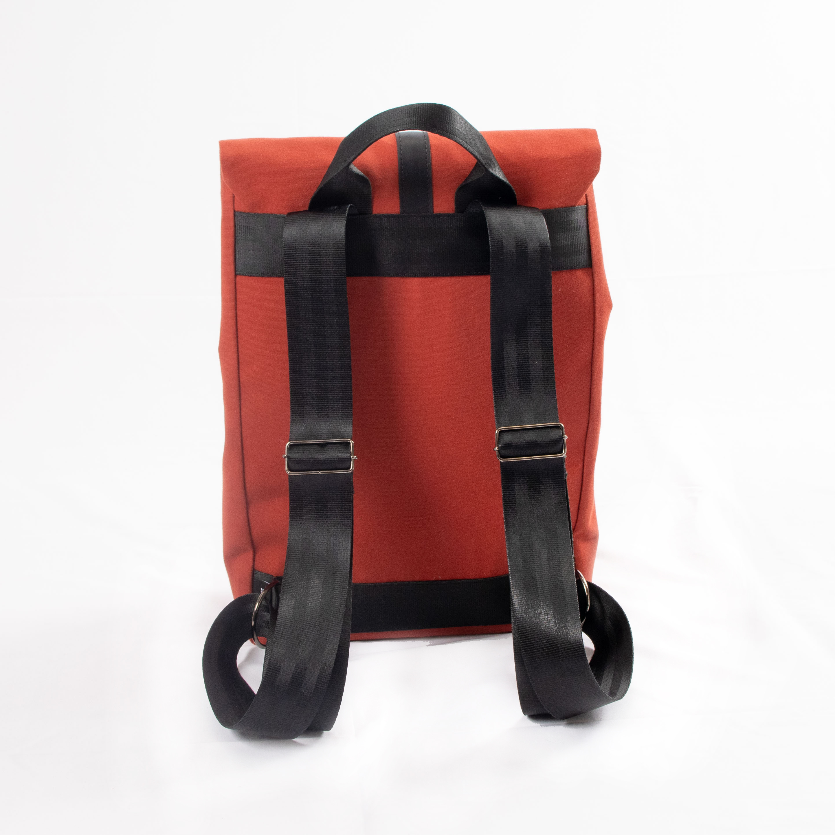 Sac à dos Made in France upcyclé - Toile terracotta - Livraison offerte 6