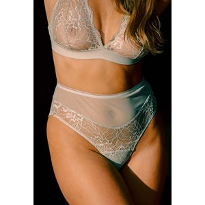 Culotte taille haute Juliette - Pistache
