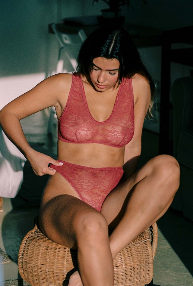 Soutien-gorge Louise - Bordeaux 2