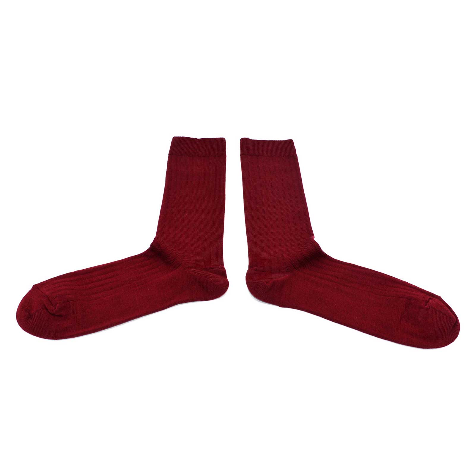 Chaussettes bordeaux 3