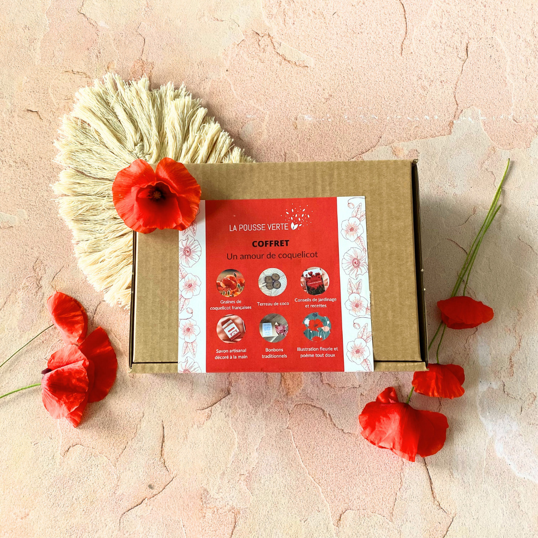 coffret fermé un amour de coquelicot