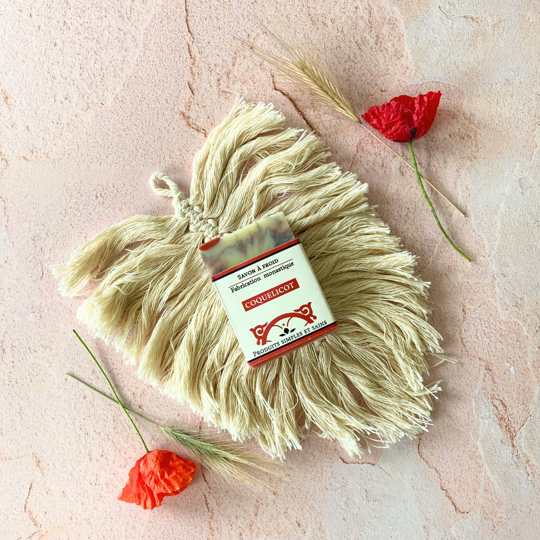 savon au coquelicot