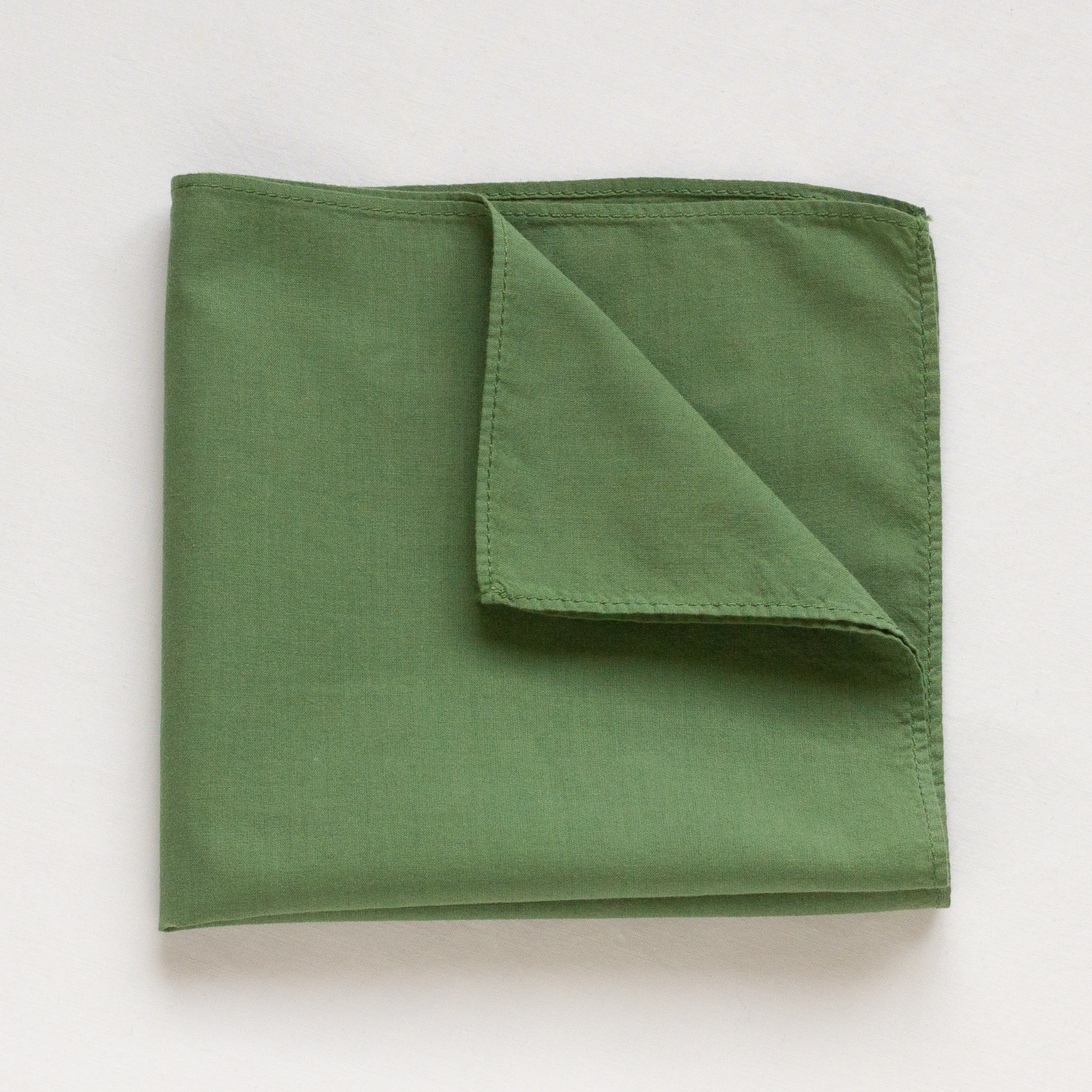 Coffret trio mouchoirs unis. Coton bio, fait à Cholet. 2